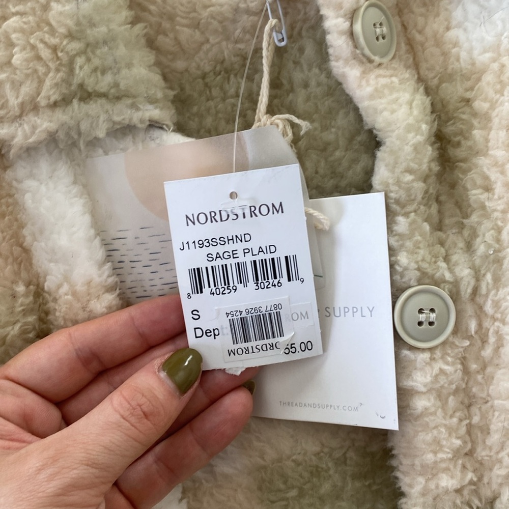 Thread & Supply Fleece Shacket - Picture 4 of 4